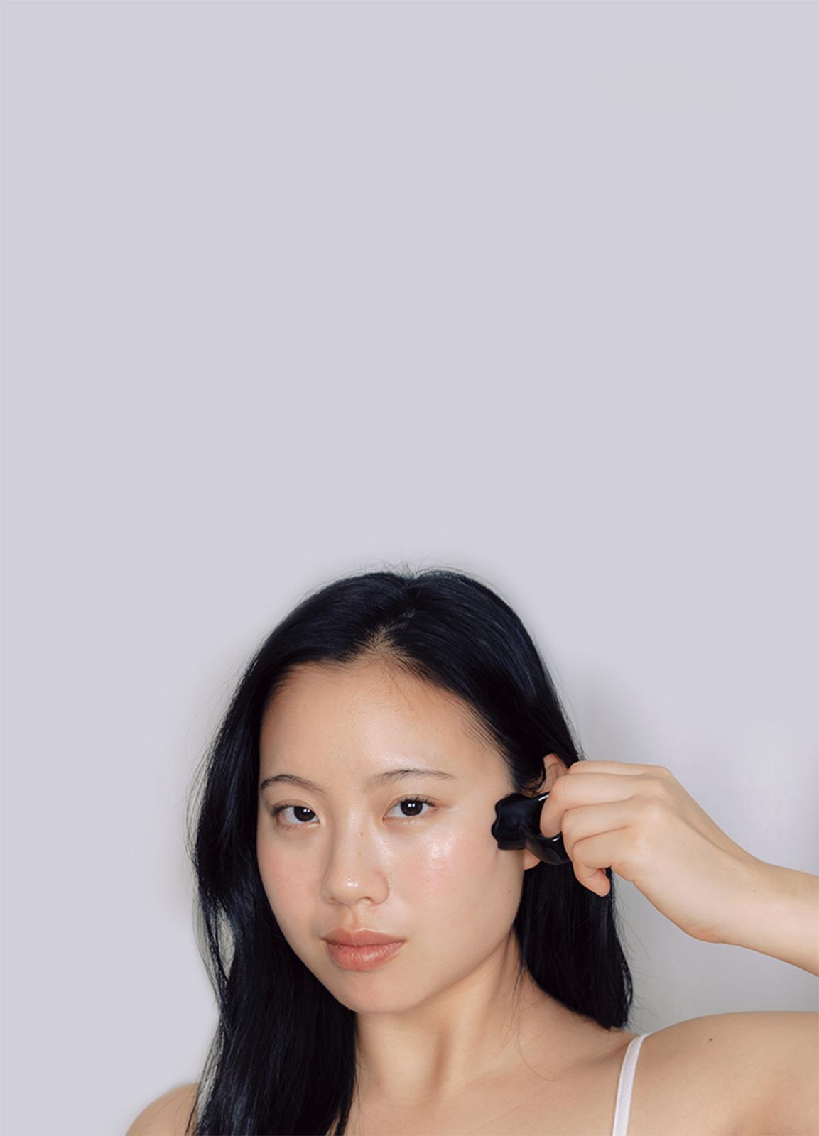 Using the Face Sculpt Ring along the jaw
